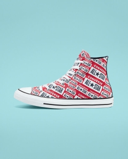 Converse, Tenisi Inalti Barbati Logo Play Chuck Taylor All Star ZJOSF7921, Colorati